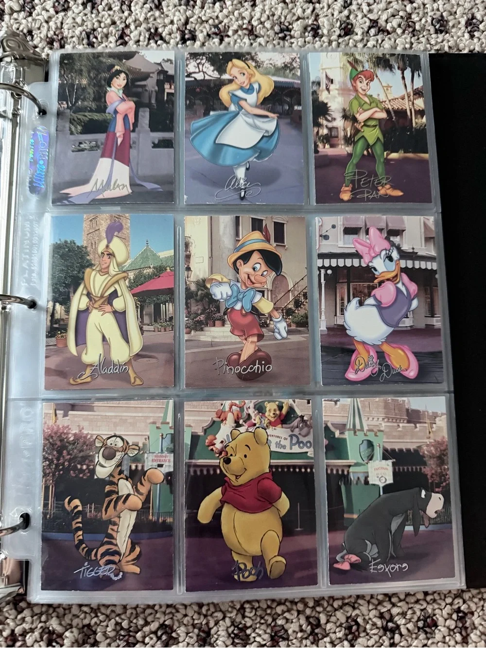 2001 Walt Disney World SILVER & GOLD 